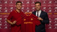 Pemain Argentina itu lalu lanjut ke AS Roma di musim panas 2022 ini. Dybala diikat Srigala Ibu Kota sampai tahun 2025 (Getty Images)