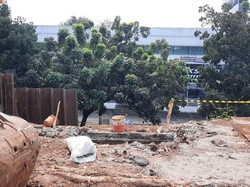 TKP Kebocoran Pipa Gas di MT Haryono Dipasangi Police Line, Lalin Dibuka Lagi