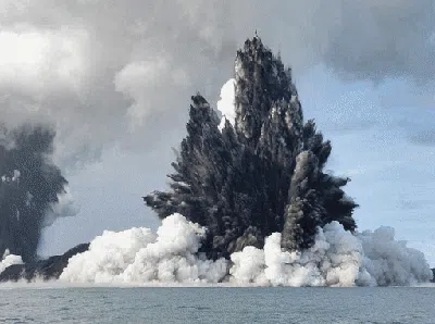 Potret Letusan Gunung yang Bikin Deg-degan Hebat
