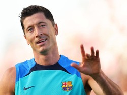 Striker andal 33 tahun itu diharapkan mampu menambah daya gedor Blaugrana. Foto: Getty Images/Michael Reaves