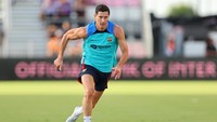 Robert Lewandowski baru direkrut musim panas ini, dan kemungkinan akan menjadi pilihan utama di musim depan. Foto: Michael Reaves/Getty Images
