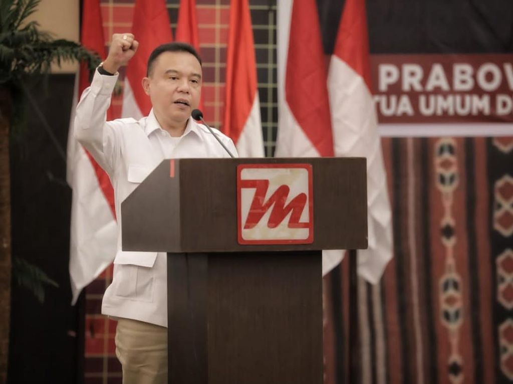 Ketua Harian Resmikan Kantor Gerindra Sulbar, Prabowo Presiden Menggema