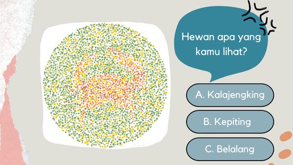 Tes Buta Warna Soal Hewan, Bisa Jawab Semua Nggak Nih?