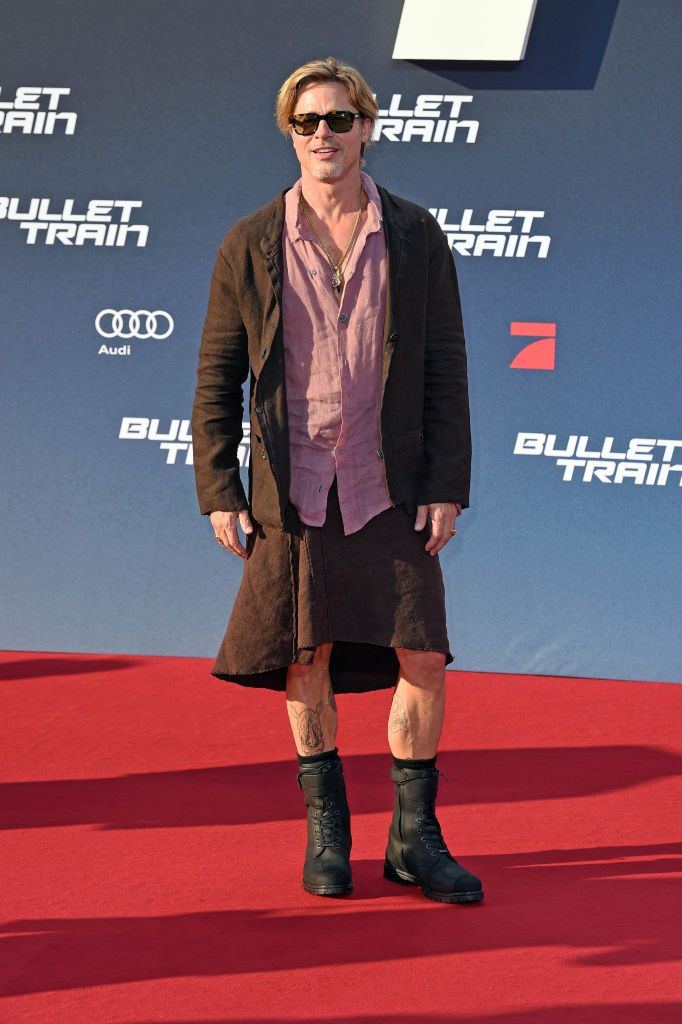 BERLIN, GERMANY - JULY 19: US actor Brad Pitt attends the 