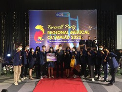 Delegasi FK Unair Juara Umum Olimpiade Kedokteran Regional 2022
