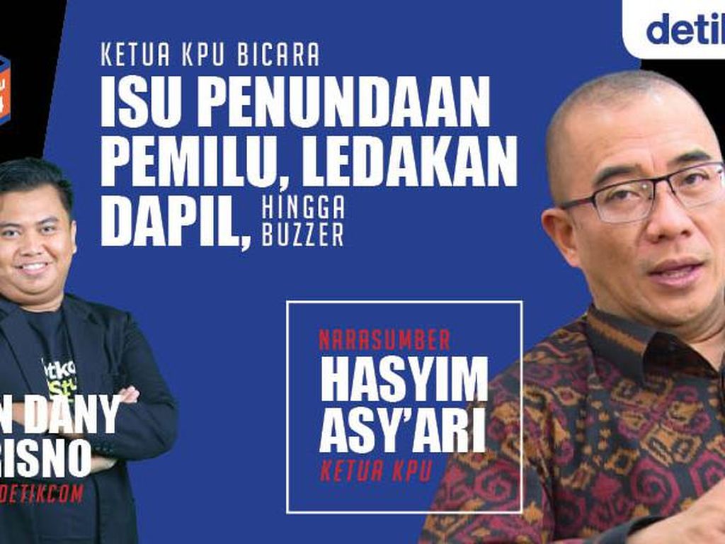 Ketua KPU Bicara Isu Penundaan Pemilu, Ledakan Dapil Hingga Buzzer Ketua KPU Bicara Isu Penundaan Pemilu, Ledakan Dapil Hingga Buzzer