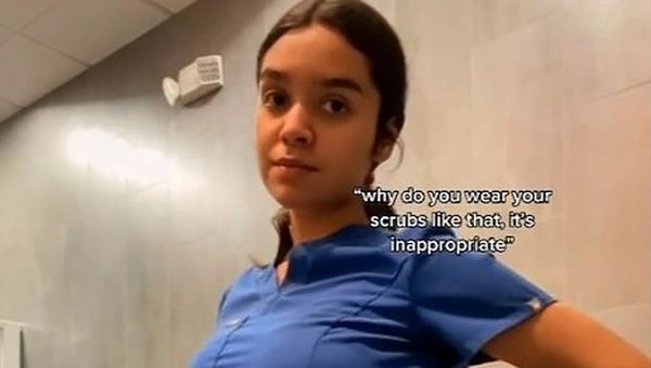 Foto Perawat Viral Dikritik di TikTok, Baju Seragamnya Disebut Terlalu Seksi