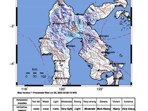 Gempa Bumi M 2,5 Guncang Luwu Timur Sulsel, Berpusat di Darat