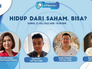 dMentor: Hidup Dari Saham, Bisa?