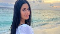 Basah-basahan, Katrina Kaif Rayakan Ultah di Maldives