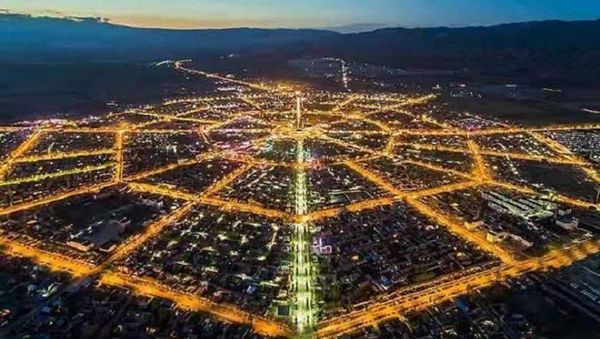 Bak di Masa Depan, Penampakan Distrik Mewah China di Uyghur