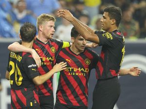 Man City Vs America: The Citizens Menang Tipis 2-1