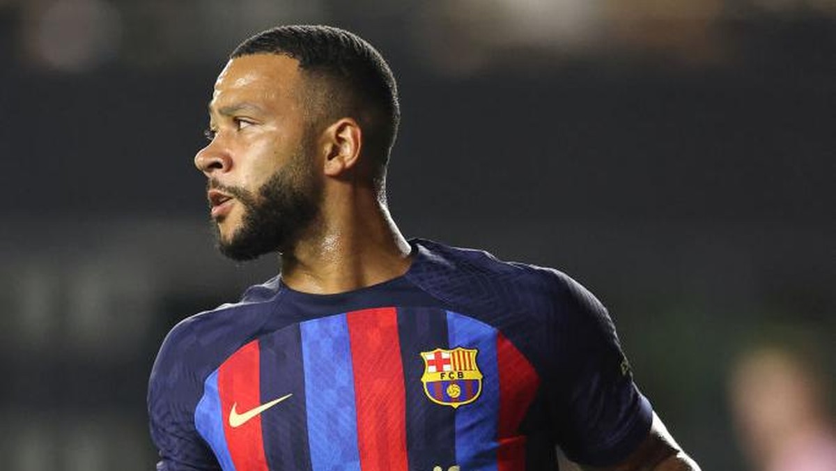 Masa depan Memphis Depay di Barcelona tak menentu. (Foto: Getty Images/James Williamson - AMA)