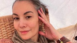 8 Potret Nadya Hutagalung yang Kini Hidup di Desa, Kerap Pamer Rambut Uban