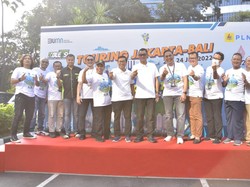 Gelar Touring Jakarta-Bali, PLN Ajak Masyarakat Gunakan Mobil Listrik