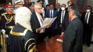 Momen Pelantikan Ranil Wickremesinghe Jadi Presiden Sri Lanka