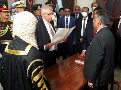 Momen Pelantikan Ranil Wickremesinghe Jadi Presiden Sri Lanka