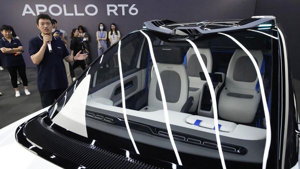 Penampakan Taksi Otonom Futuristik Baidu, Setir Dihilangkan