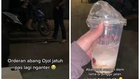10 Momen Apes Ojol Makanan, Kena Order Fiktif hingga Pesanannya Tumpah!
