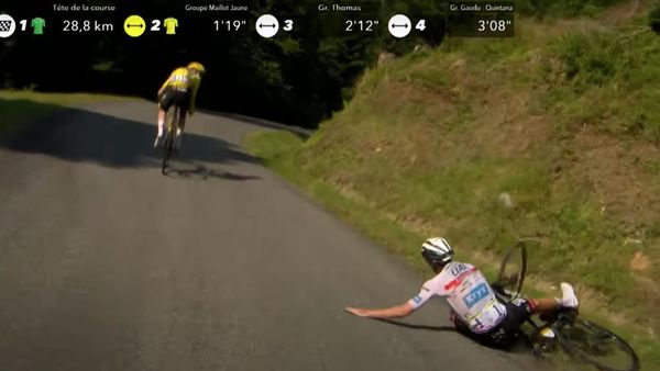 Pogacar Tersungkur, Vingegaard Raih Podium Etape 18 TDF 2022