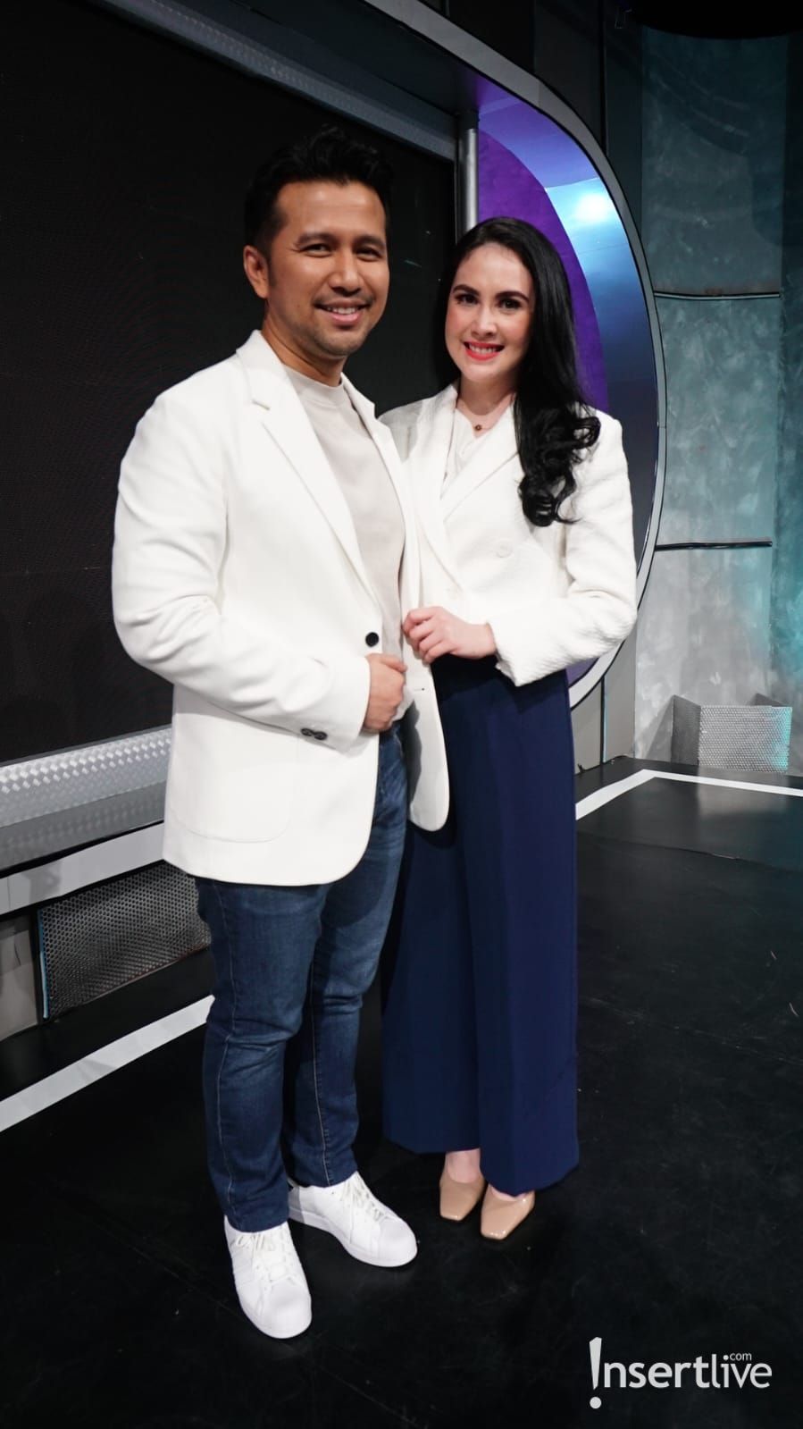 Arumi Bachsin dan Emil Dardak