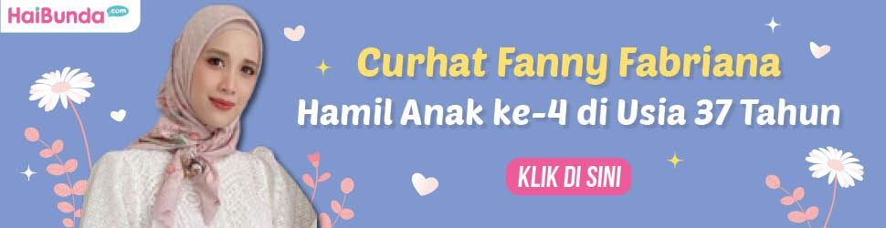 Banner Kehamilan Keempat Fanny Fabriana