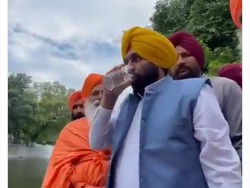 Politisi India Minum Air Mentah dari Sungai Suci, Berakhir Masuk RS