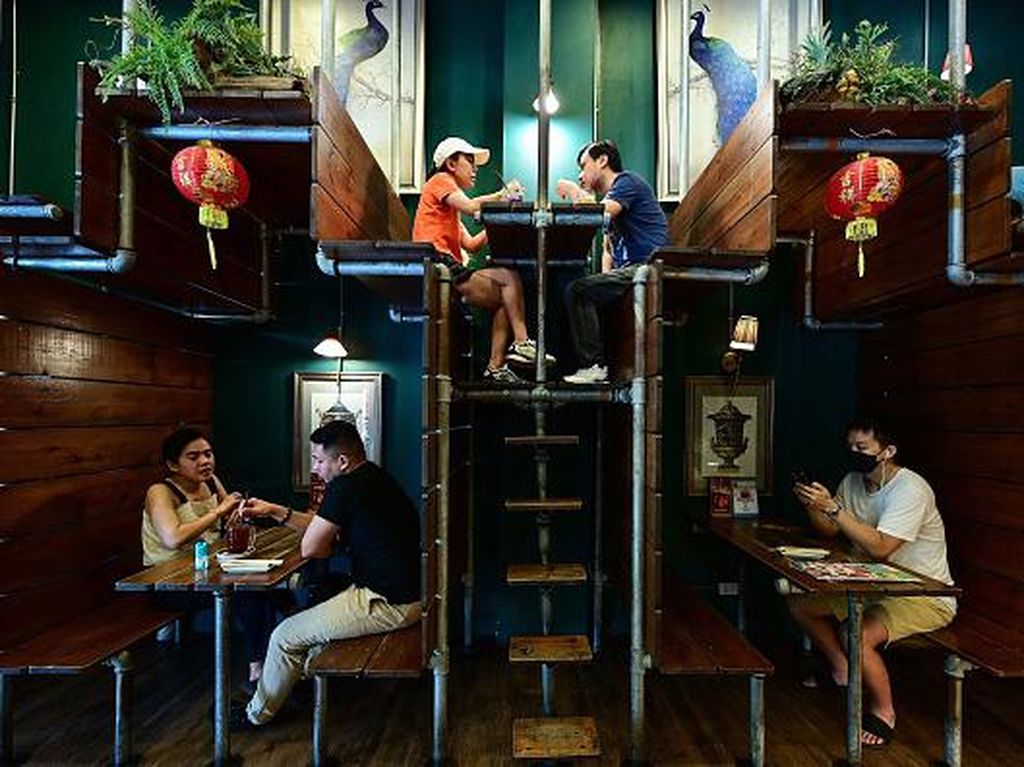 Desain Cafe di Thailand Ini Unik Banget, Cocok Buat Ruangan Sempit