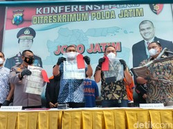 51 Motor Hasil Curanmor-Penggelapan di Jatim Disita dari 3 Pelaku