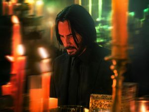 Penampilan Perdana John Wick: Chapter 4, Keanu Reeves Serba Hitam Penampilan Perdana John Wick: Chapter 4, Keanu Reeves Serba Hitam