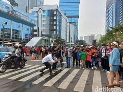 Pemkot Jakpus Sebut Tak Larang Catwalk di Zebra Cross, tapi...