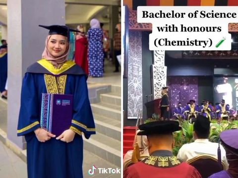 Perempuan lulusan sarjana Kimia yang bekerja di restoran cepat saji