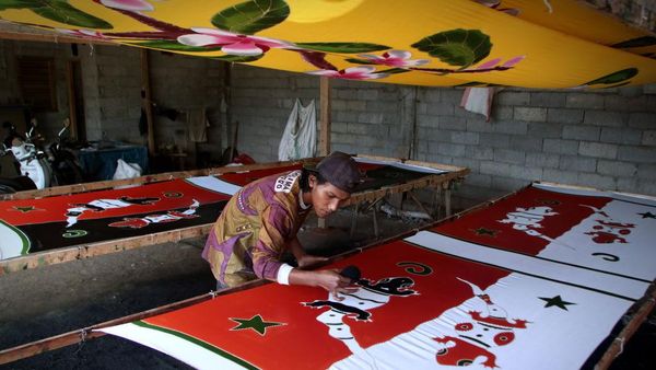 Begini Pembuatan Kain Pantai di Banyuwangi, Tembus Pasar Luar Negeri
