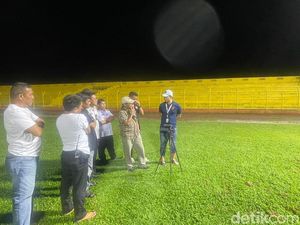 PT LIB Nilai Pencahayaan Stadion BJ Habibie Sudah Penuhi Standar Liga 1 PT LIB Nilai Pencahayaan Stadion BJ Habibie Sudah Penuhi Standar Liga 1