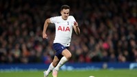 Sergio Reguilon terakhir main di Tottenham. Bek kiri berusia 28 tahun itu sepi peminat (Getty Images)
