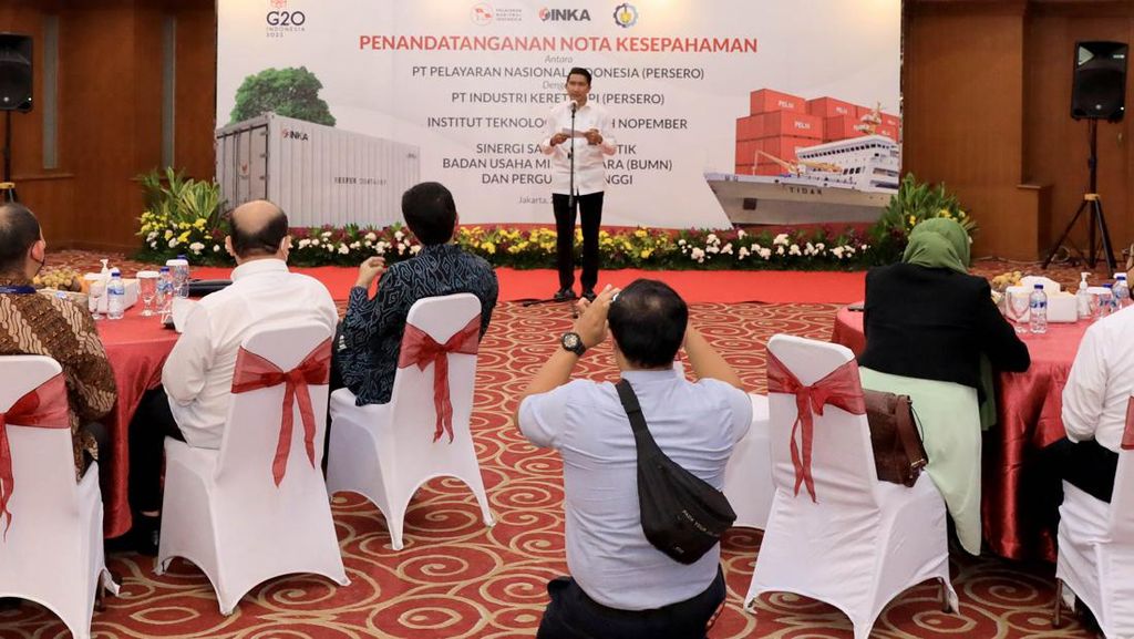 Sinergi BUMN dan ITS untuk Penyediaan Peti Kemas Sinergi BUMN dan ITS untuk Penyediaan Peti Kemas