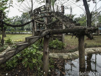 Taman Tomang Rawa Kepa Rusak, Begini Foto-fotonya