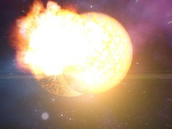 Peristiwa Horor 2 Matahari Mati Bertabrakan