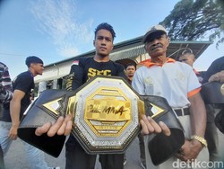 Mental Baja Yudi Cahyadi, Juara Featherweight MMA asal Sumedang