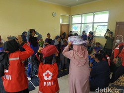 Serunya Anak Disabilitas Sukabumi Ikut Pelatihan Kebencanaan