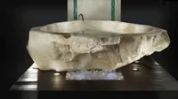7 Foto Bathtub Termahal di Dunia, Ada yang Terbuat dari Fosil Kayu Hutan RI
