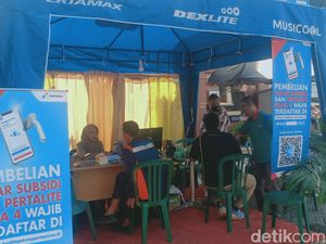 Banyak yang Lupa Bawa KTP, Pendaftar MyPertamina di Madiun Masih Sepi Banyak yang Lupa Bawa KTP, Pendaftar MyPertamina di Madiun Masih Sepi