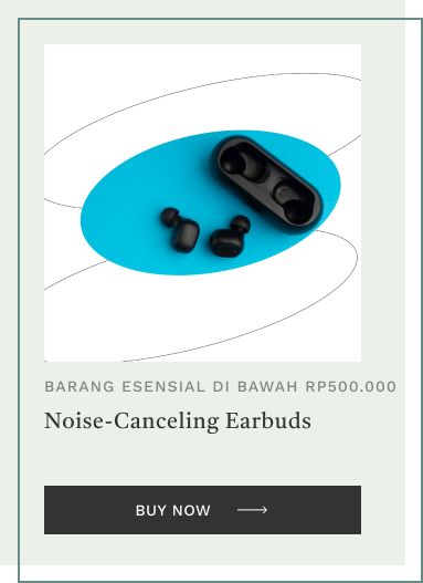 Noise-cancelling Earbuds