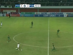Babak Pertama PSS Sleman 0-2 PSM Makassar, Juku Eja Main Efektif