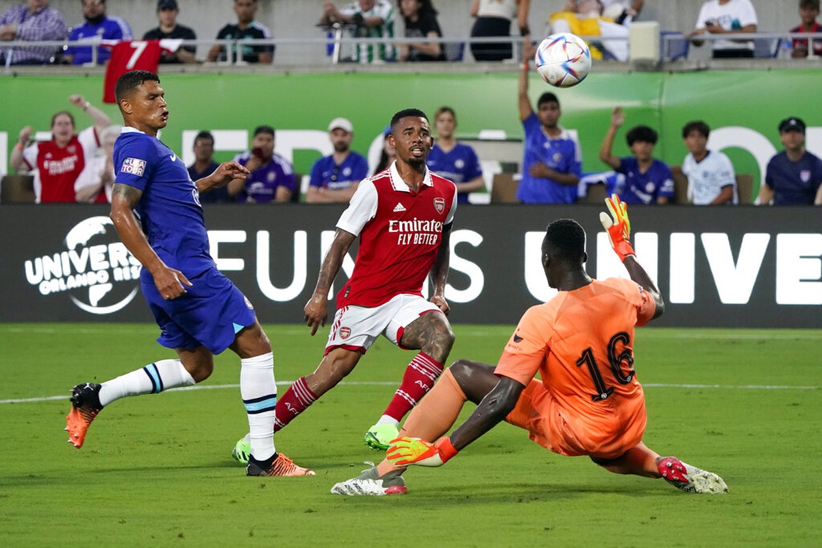 10 data dan fakta seputar duel Chelsea vs Arsenal dalam lanjutan Liga Inggris. (Foto: AP/John Raoux)