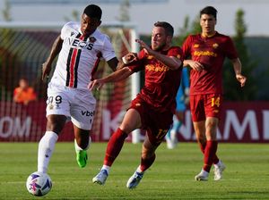 Laga Pramusim: AS Roma Seri Lawan Nice 1-1 Laga Pramusim: AS Roma Seri Lawan Nice 1-1