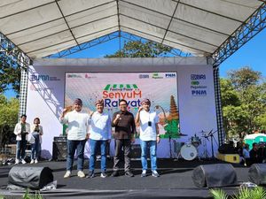 Festival Pasar Senyum Rakyat Denpasar Sajikan Hiburan-Seminar Bisnis