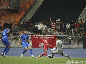 Foto: Persija Vs Chonburi Berakhir Imbang 3-3