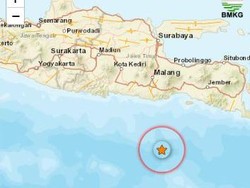 Jatim Diguncang 3 Kali Gempa Hari Ini