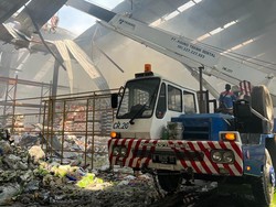 Hampir 3 Hari! Kebakaran Gudang Pupuk Mranggen Akhirnya Dinyatakan Padam